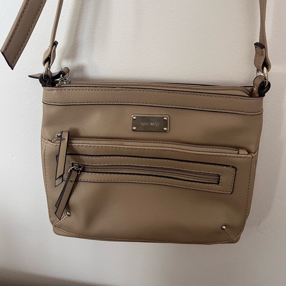 Nine West Tan Crossbody Purse